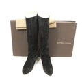 Bottega Veneta Long Boots 36.5 Suede Wedge Sole