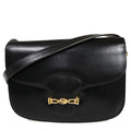 Celine Carriage Shoulder Bag Leather Black 67 Fa291