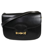 Celine Carriage Shoulder Bag Leather Black 67 Fa291