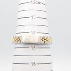 Rolex Datejust L Number Champagne Bar CH BA 18k Stainless Steel Watch — view 6