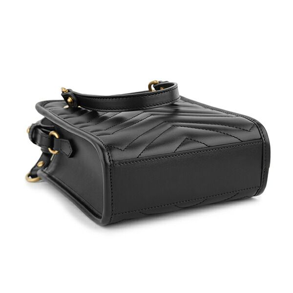 Gucci Shoulder Bag GG Marmont Black — view 3