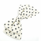 Chanel Barrette Aaa821 Ribbon White Logo COCO Silver Hardware Hair — view 2