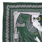Hermes Carre 140 Scarf Zouaves Et Dragons Cashmere Silk Large Shawl — view 3