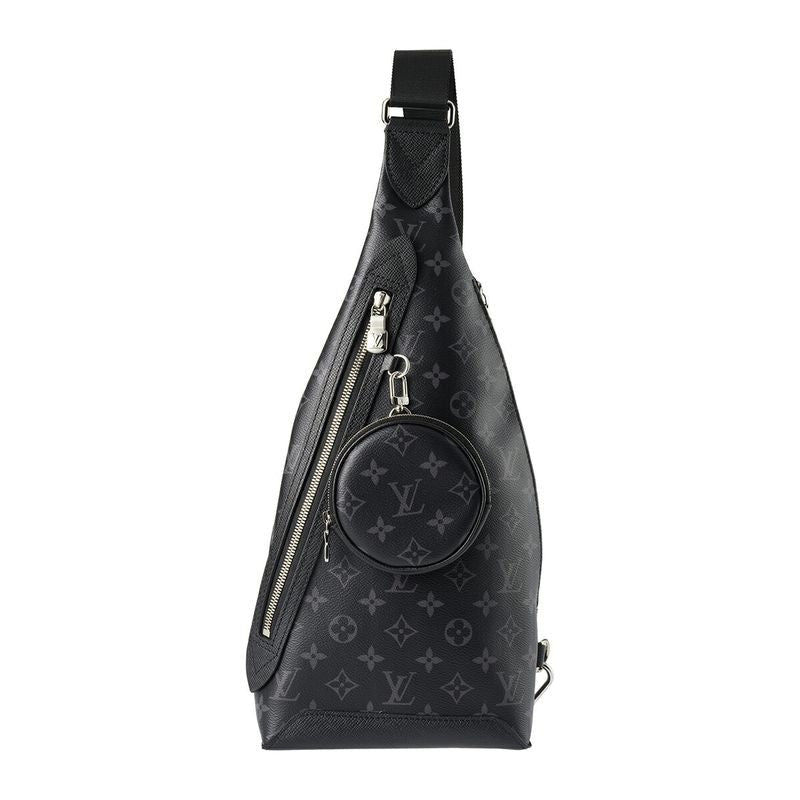 Louis Vuitton Waist Bag Body Duo Su Sling Black Gray