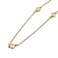 Tiffany & Co by the Yard Diamond Yellow Gold Clear Bracelet