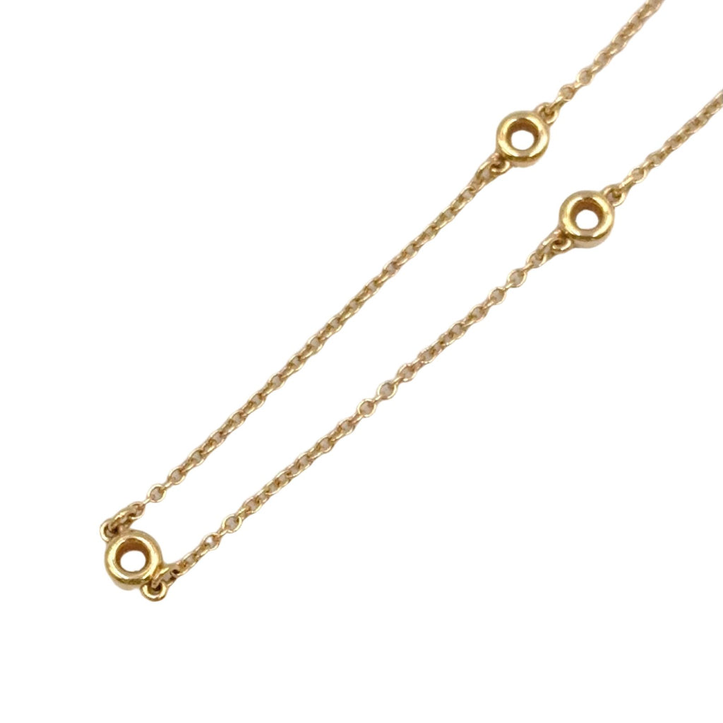 Tiffany & Co by the Yard Diamond Yellow Gold Clear Bracelet — view 2