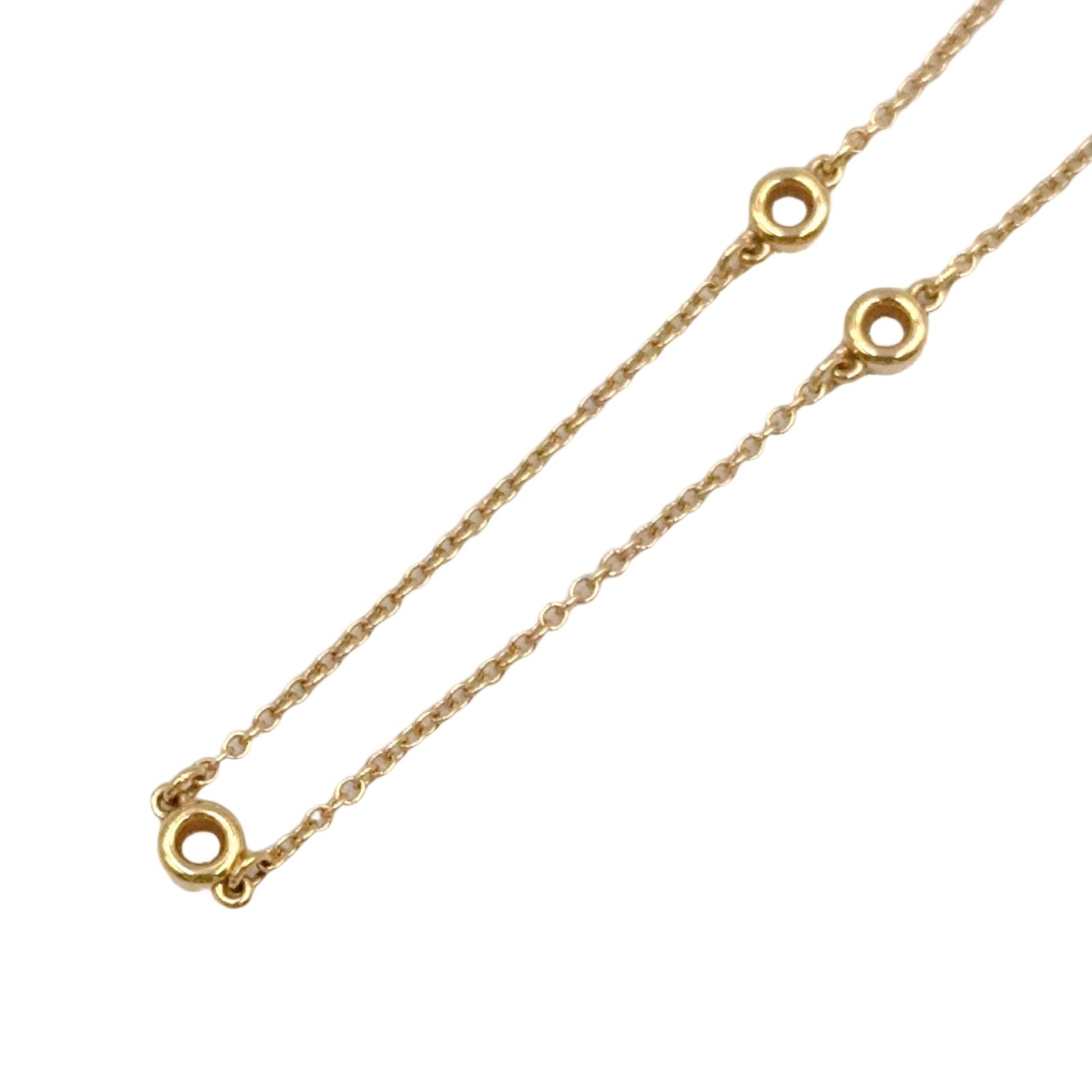 Tiffany & Co by the Yard Diamond Yellow Gold Clear Bracelet — view 2