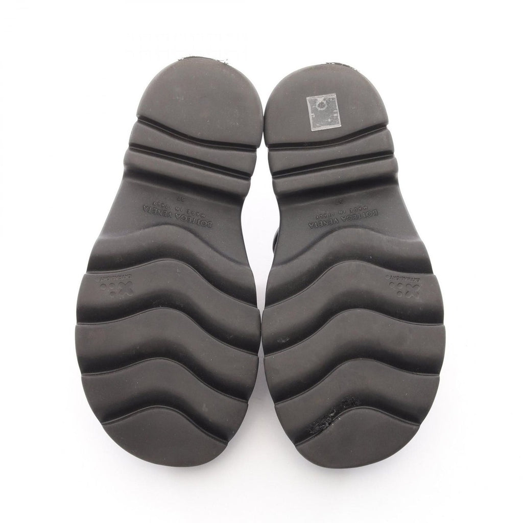 Bottega Veneta Sandals Flash Black Leather Nylon — view 4