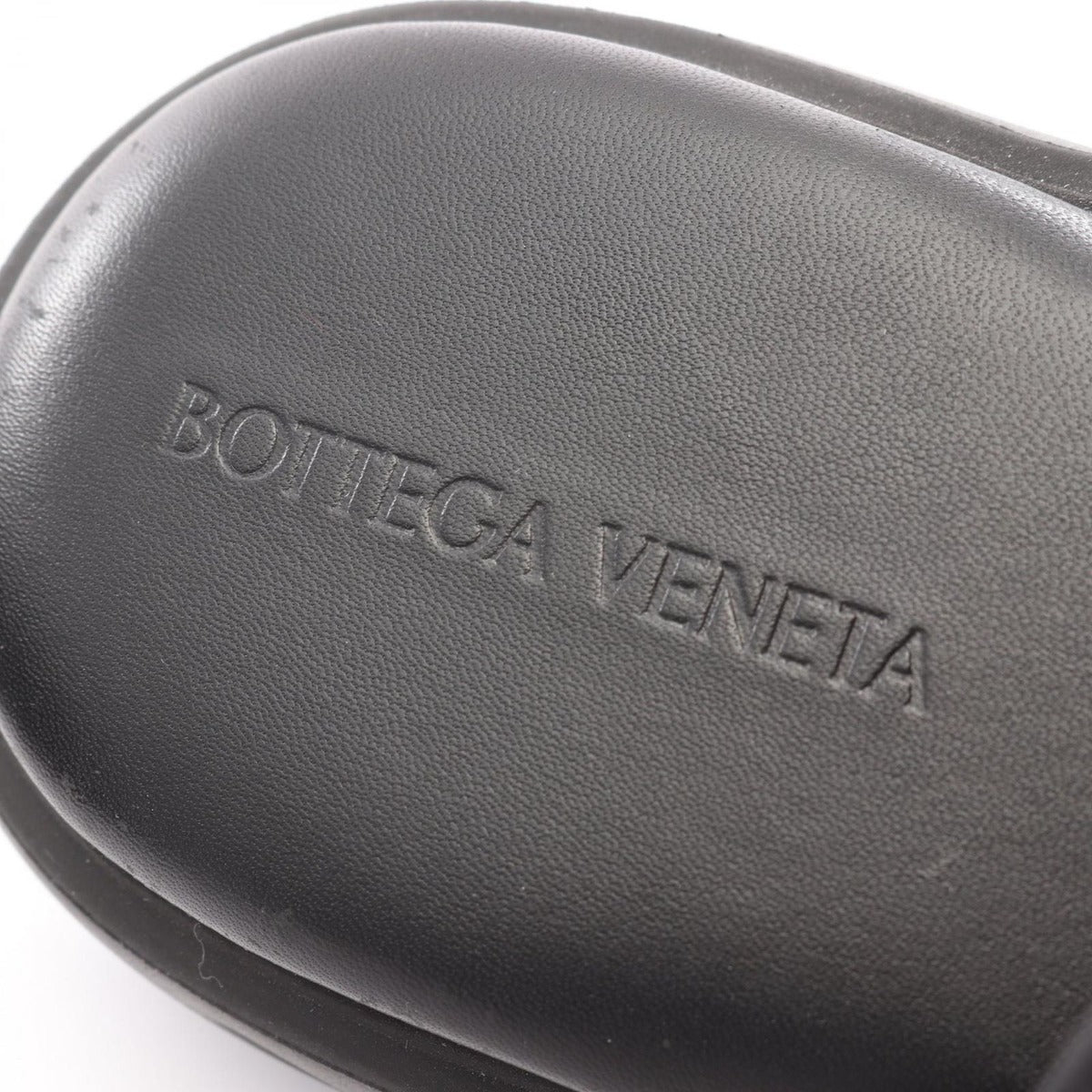 Bottega Veneta Sandals Flash Black Leather Nylon — view 5