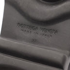 Bottega Veneta Sandals Flash Black Leather Nylon — view 6