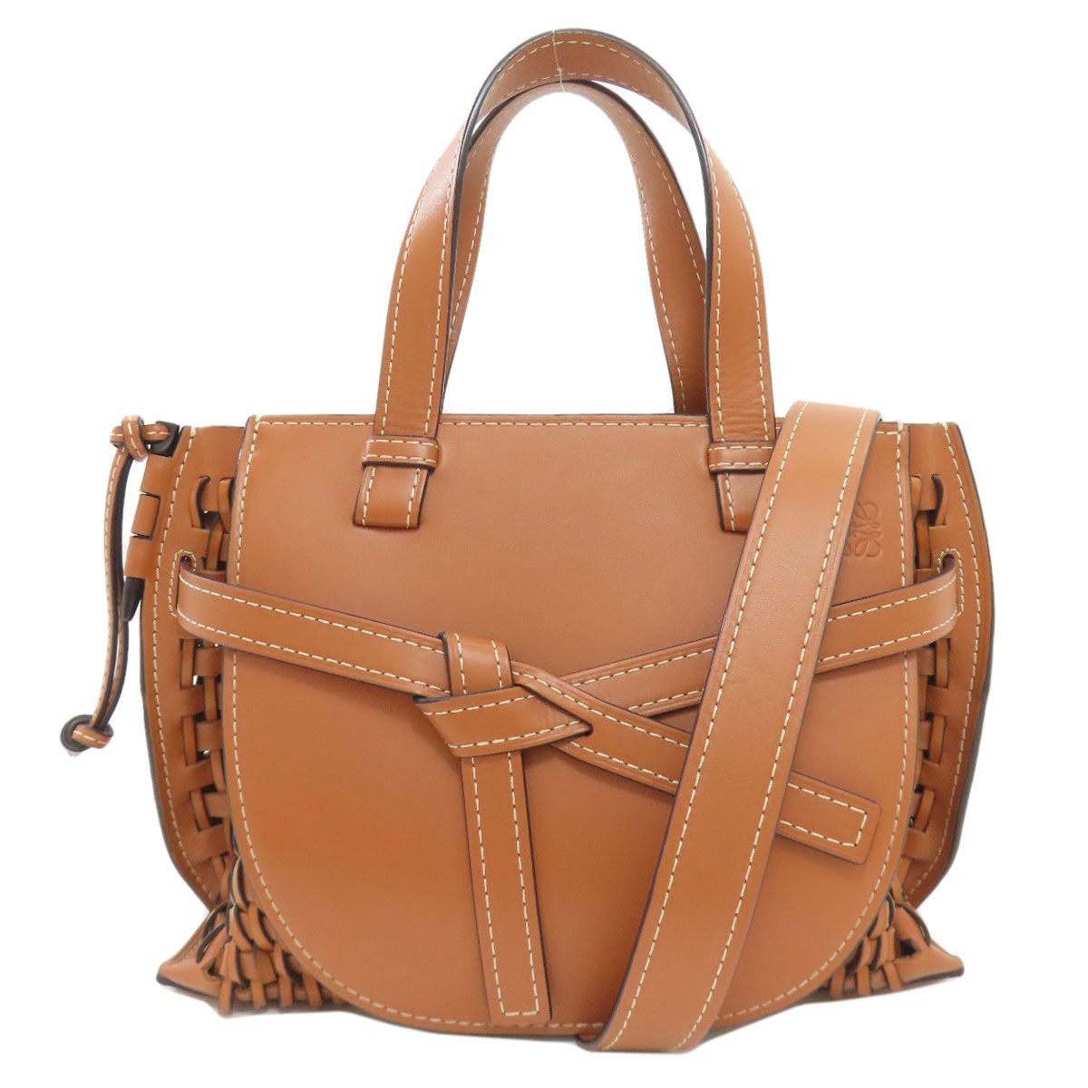 Loewe Gate Top Handle 2-Way Tote Calf