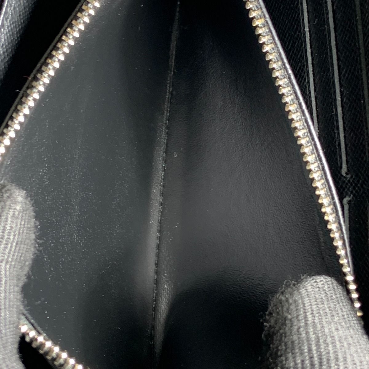 Louis Vuitton Epi Zippy Wallet Round Zipper Long Black — view 7