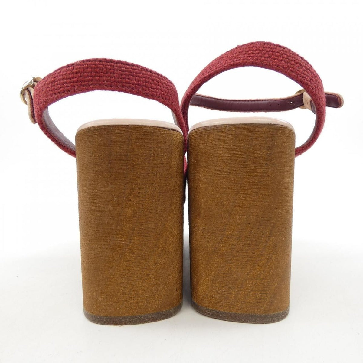 Chanel Sandals Red 37 — view 5