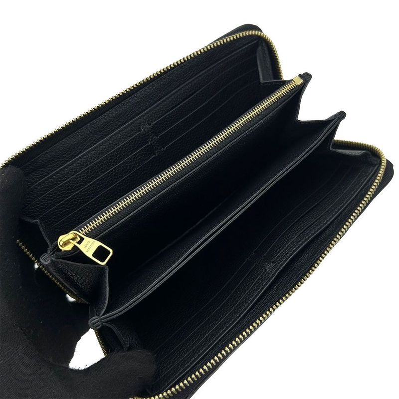 Louis Vuitton Round Zipper Long Wallet Zippy Monogram Empreinte — view 2