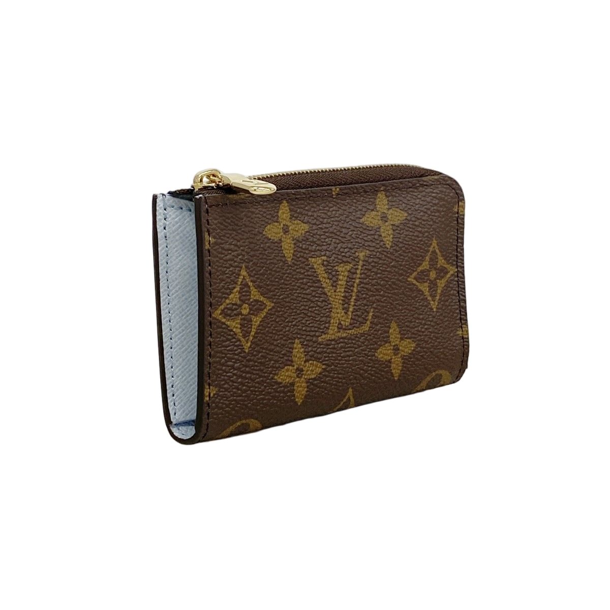Louis Vuitton Coin Case Monogram Porte Cles Noah Brown Olympe Blue — view 2