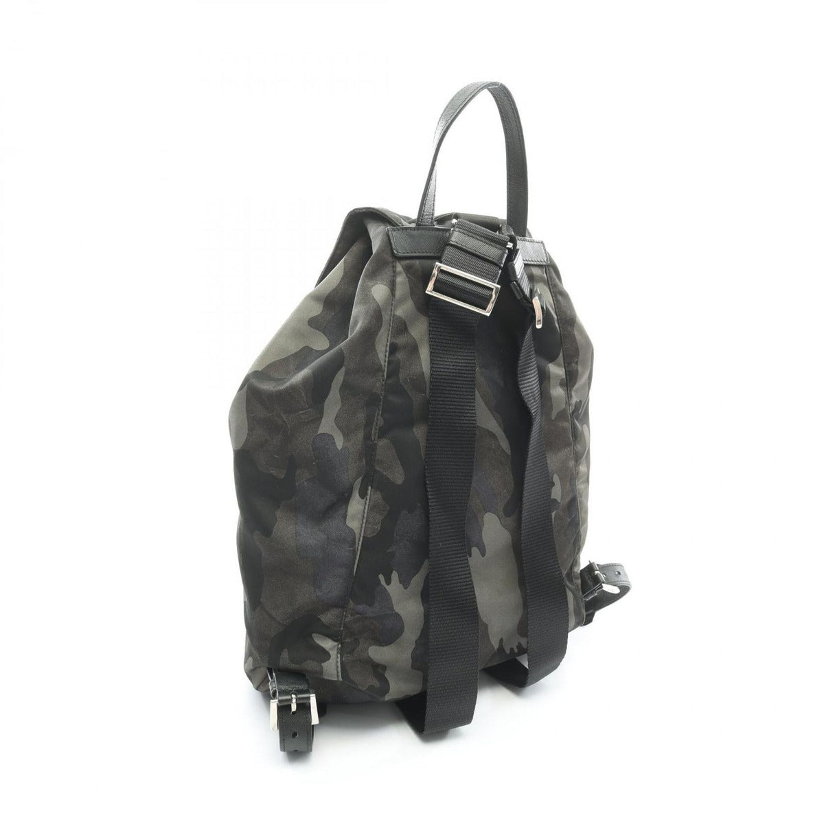 Prada Backpack Tessuto Camoufl Khaki Navy Green Multi-color — view 2