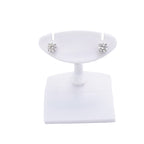 Tiffany & Co Earrings Solitaire Platinum Diamond — view 2