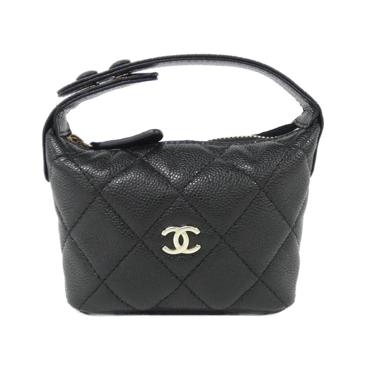 Chanel Bag Charm Handbag Gold