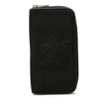 Louis Vuitton Damier Jean Ron Gippe Round Zipper Long Wallet Noir Black