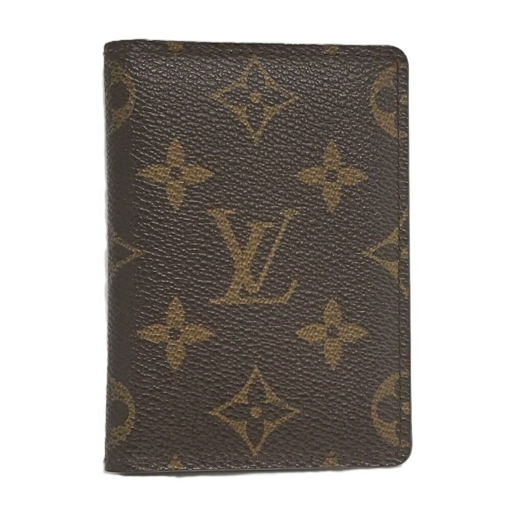 Louis Vuitton Card Holder Pass Vertical Case Monogram
