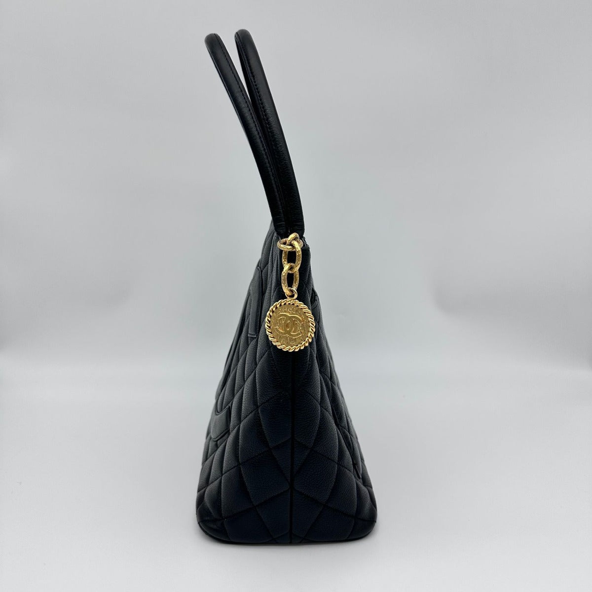 Chanel Medallion Tote Gold — view 3