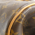 Louis Vuitton Monogram Montorgueil GM Shoulder Bag Brown Marron — view 4