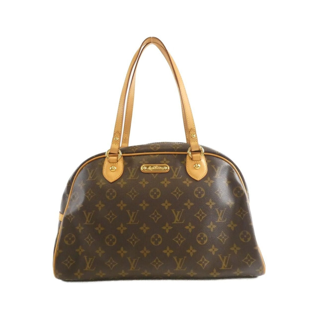 Louis Vuitton Monogram Montorgueil GM Shoulder Bag Brown Marron