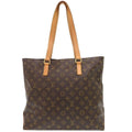 Louis Vuitton Cabas Mezzo Monogram Brown Tote Bag 1223