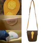 Celine Macadam Blason Triomphe Pattern Medal Coin Motif Hardware