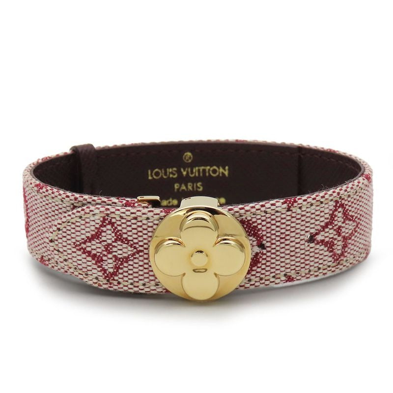 Louis Vuitton Bracelet Good Luck Monogram Mini Metal Pink — view 2