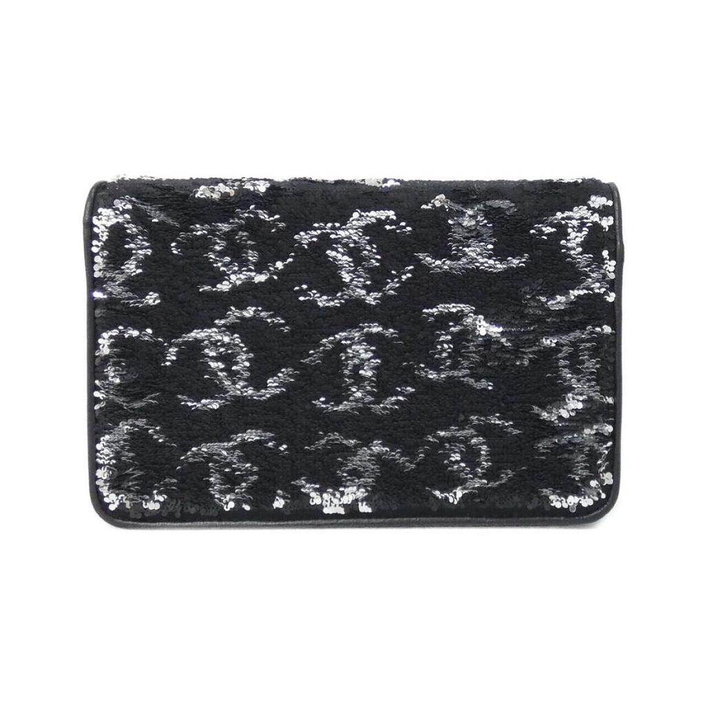 Chanel Chain Wallet Silver — view 2