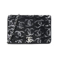 Chanel Chain Wallet Silver