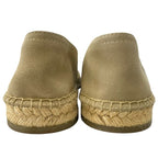 Louis Vuitton Cl1116 Jute Bidar Line Espadrille Slip-on Beige Suede Hemp — view 4