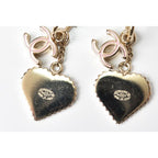 Chanel CC Mark Heart Motif Pink — view 6