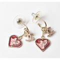 Chanel CC Mark Heart Motif Pink
