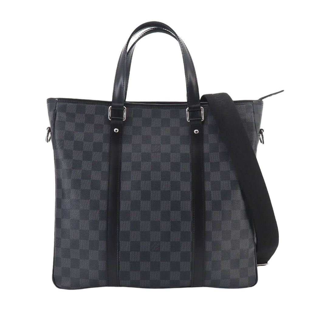 Louis Vuitton Damier Graphite Tadao PM 2-Way Tote Shoulder