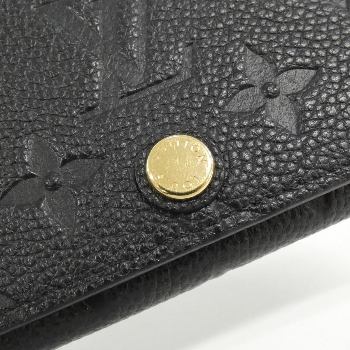 Louis Vuitton Monogram Empreinte Amberop Business Card Holder Case — view 3