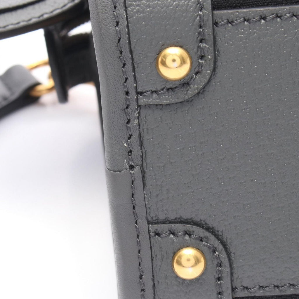 Gucci Handbag Ophidia GG Canvas Black Gray Sherry Line — view 5