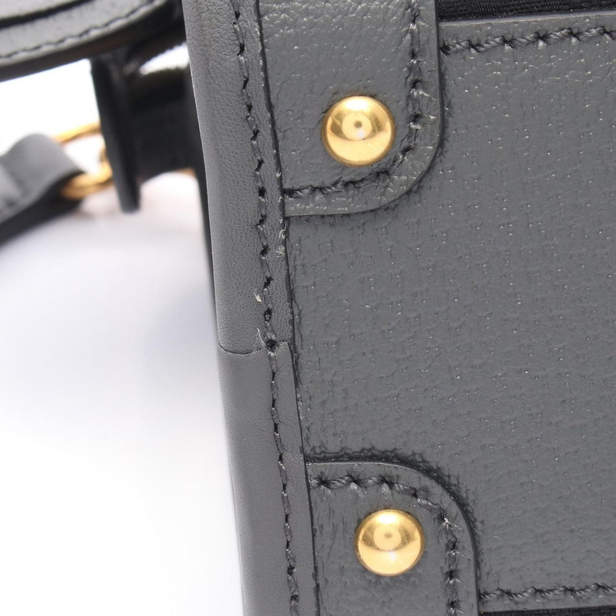 Gucci Handbag Ophidia GG Canvas Black Gray Sherry Line — view 5