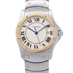 Cartier Santos Ronde MM Watch Ivory Dial