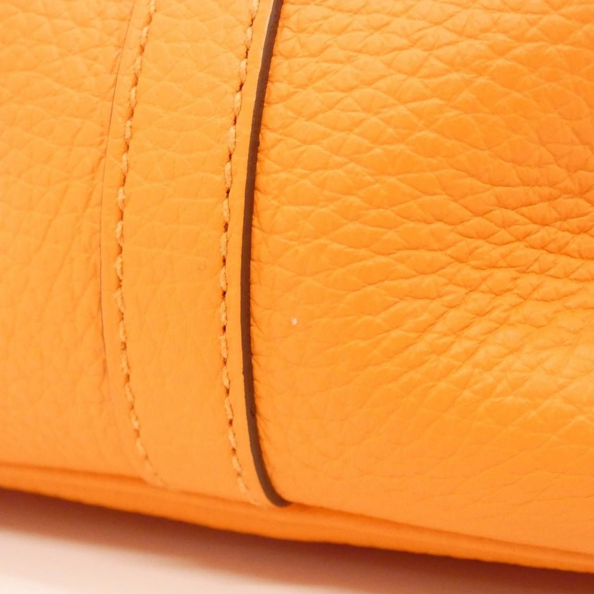 Hermes Picotin Lock MM Bag Orange Minium — view 5
