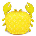 Louis Vuitton Charm Coin Case Club Crab Monogram Leather