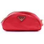 Prada Tessuto Pouch Red