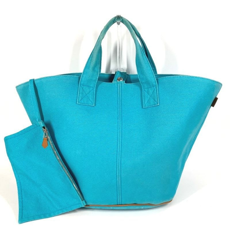 Hermes Handbag Panier De Plage PM Cotton Blue — view 2