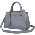 Louis Vuitton Montaigne BB 2-Way Shoulder Bag Monogram Empreinte Lila Lira