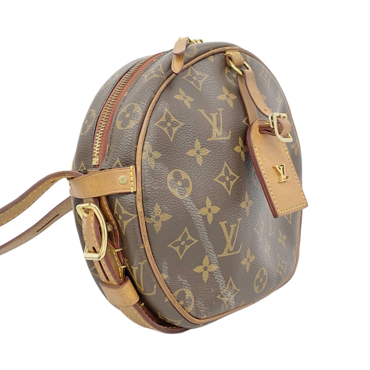 Louis Vuitton Shoulder Bag Monogram Boite Chapel MM Brown — view 2