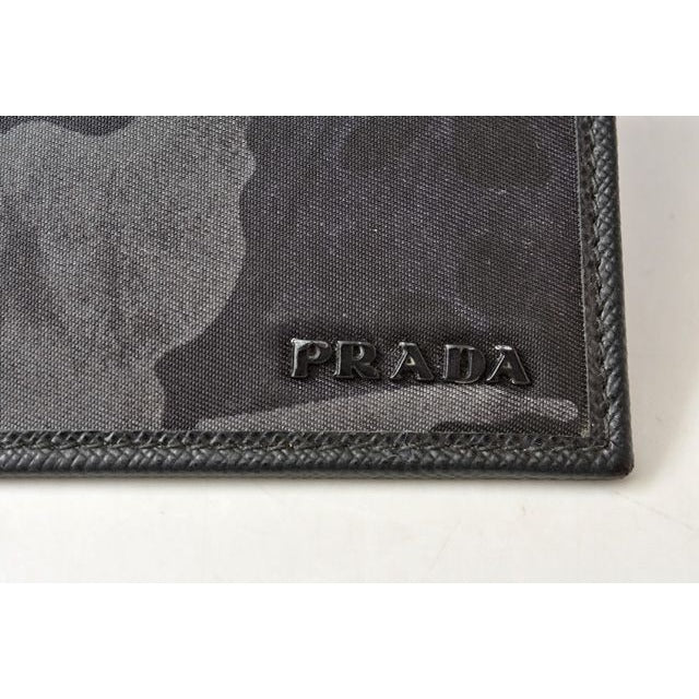 Prada Card Case Business Holder 2 M1149 Camouflage Black — view 7