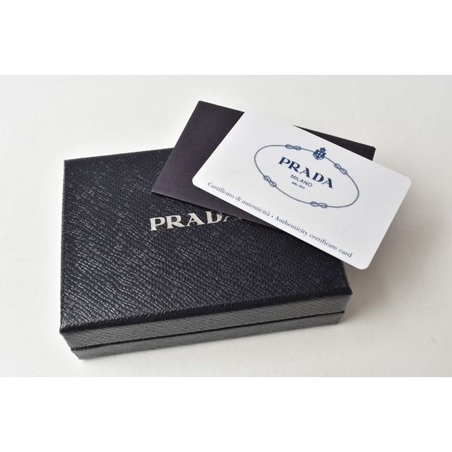 Prada Card Case Business Holder 2 M1149 Camouflage Black — view 8