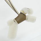 Hermes Buddy Epi Bag Charm Etoupe — view 3