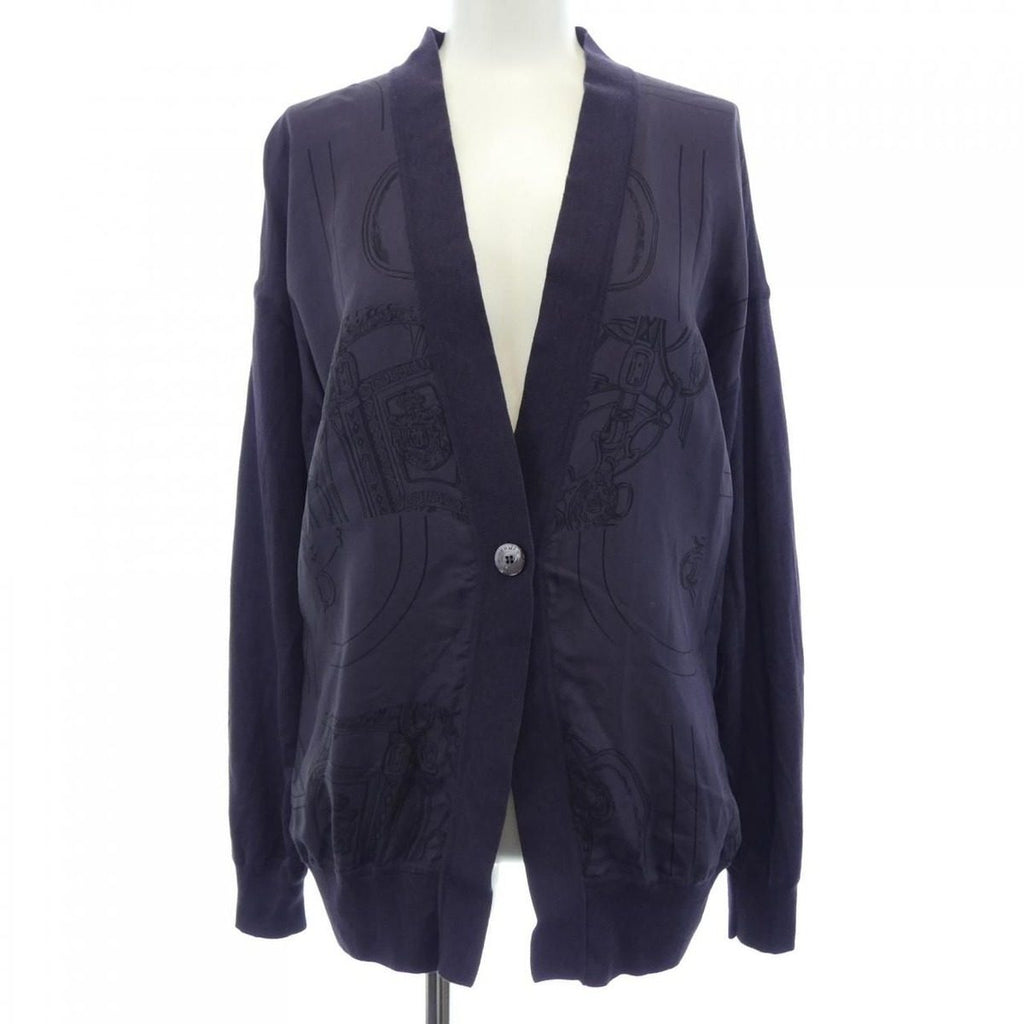 Hermes Twill Lane Cardigan